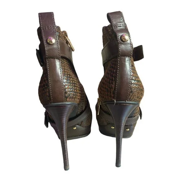 Michael Kors Python Heel Booties - Picture 7 of 7